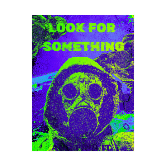 Copy of Breathe Fire - Pixel Art Gas Mask Poster