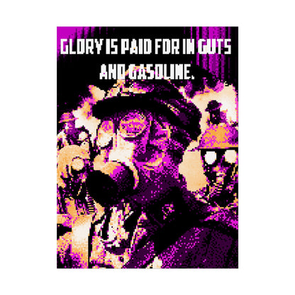 digital art, pixel art, punk rock, musician, guitar, music, rock and roll, music poster, grunge, rebellious, artistic, vibrant colors, purple, black, artistic expression, music scene, album cover, music fan art, retro style, stylized art, bold design, expressive art, pop culture, music lover, creative artwork, digital illustration, modern art, alternative art, edgy style, urban art, music culture, artistic portrait, graphic art, visual art, high contrast, vibrant palette, artistic design, abstract art, musi
